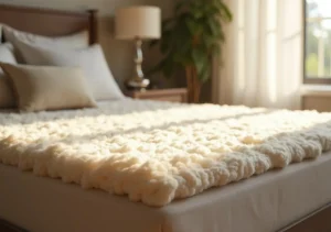 wool mattress toppers enhancing bedroom comfort and everyday luxury sleep