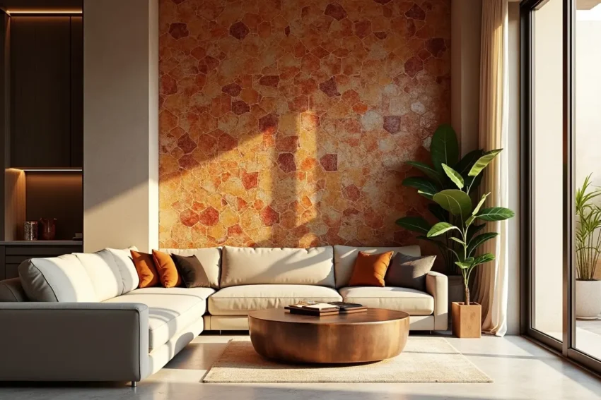 zellige tile installation enhancing interior design with textured aesthetic appeal