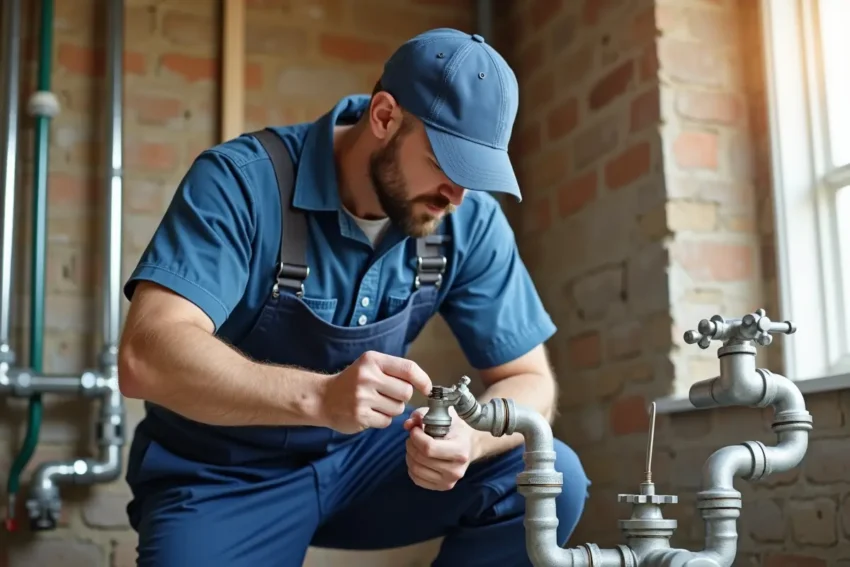 plumber performing regular maintenance to prevent costly plumbing repairs