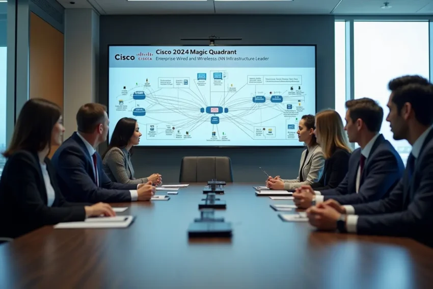 Cisco 2024 Gartner Magic Quadrant Enterprise Wired and Wireless LAN Infrastructure Leader