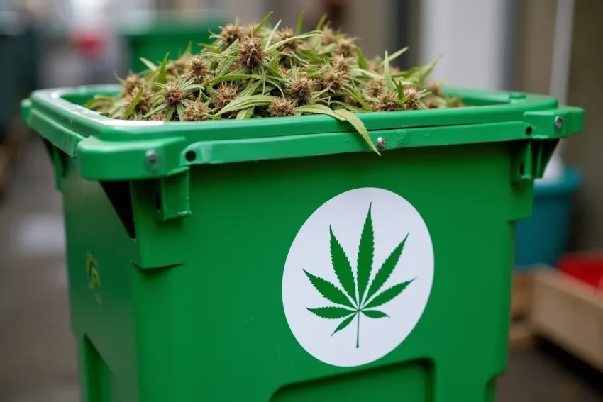 Sustainable Cannabis Waste Management