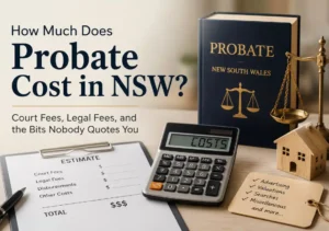 family member consulting lawyer about contesting a will in nsw