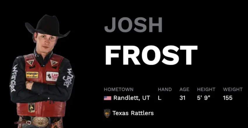 Is Josh Frost Related To Lane Frost? Yes, he is.