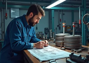 technician comparing spec matched cable alternatives for petroleum industry applications